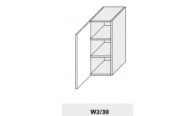 Horní skříňka kuchyně Quantum W2 30 bílá 