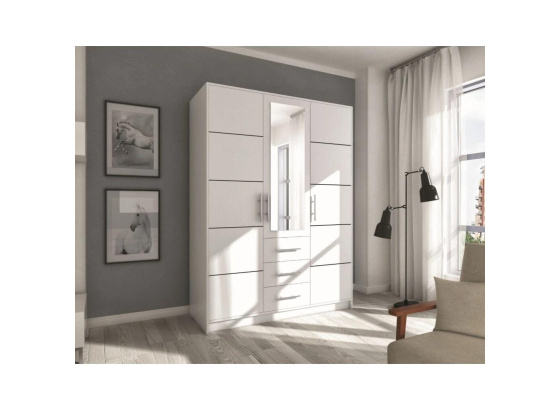 Šatní skříň BALI D3 se zrcadlem