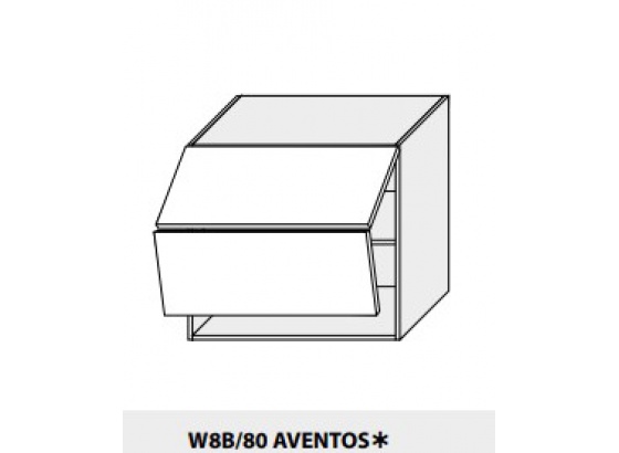 Horní skříňka PLATINIUM W8B/80 AV dub artisan