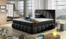 Postel Boxspring VINCENZO 160x200 ekokůže Soft 11