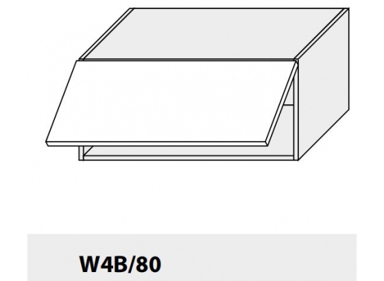 Horní skříňka PLATINIUM W4B/80 lava