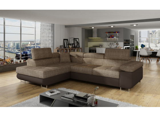 Sedací souprava Anton Berlin 03/ eko kůže  Soft 66 levá