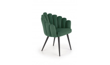 Jídelní židle K410 sametově zelená