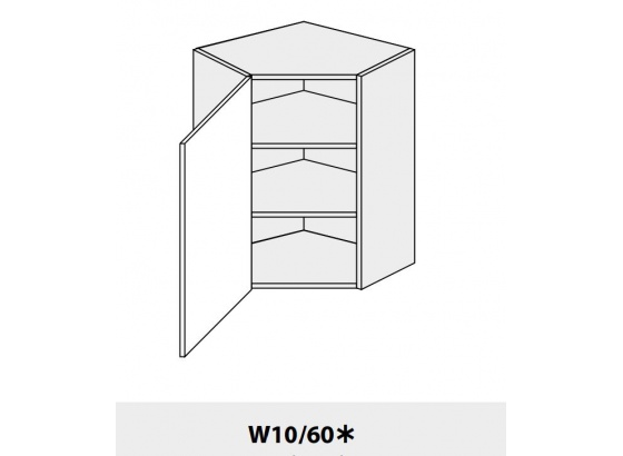 Horní skříňka PLATINIUM W10/60 lava