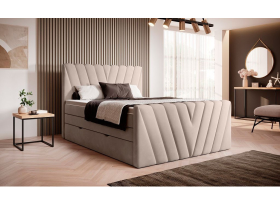 Postel boxspring CANDICE 160x200 Sola 18