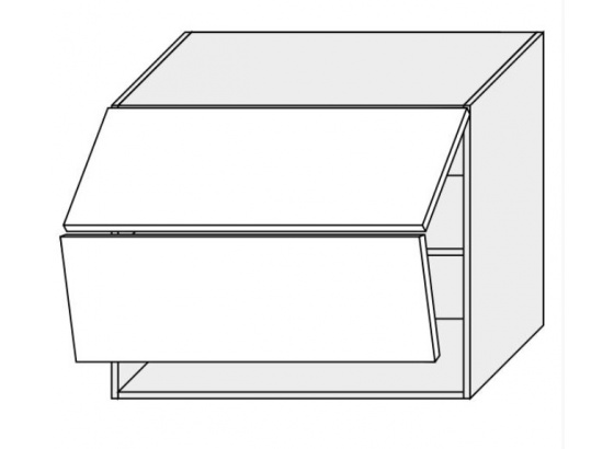 Horní skříňka EMPORIUM W8B/90 AV bílá