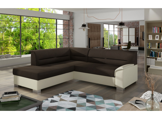 Sedací souprava Bergen Sawana 26/ eko kůže  Soft 33 Levá