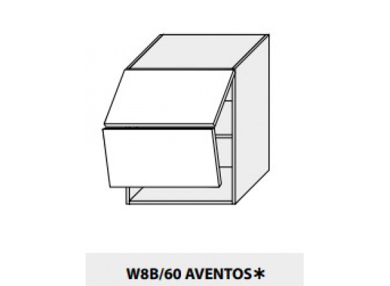Horní skříňka PLATINIUM W8B/60 AV bílá