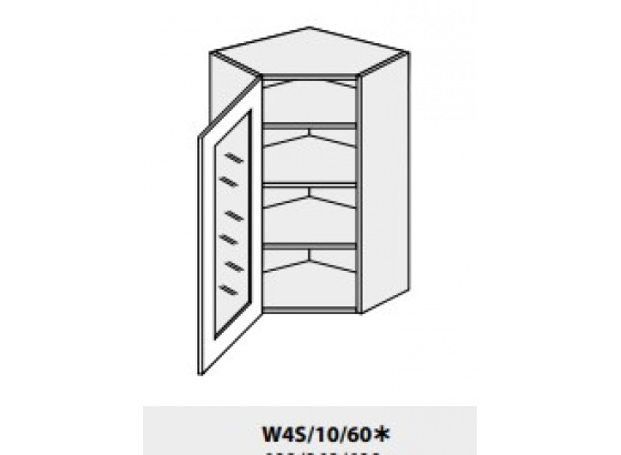 Horní skříňka EMPORIUM W4S/10/60 bílá