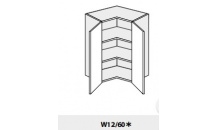 Horní skříňka PLATINIUM W12/60 bílá