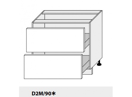 Dolní skříňka PLATINIUM D3M/90 lava