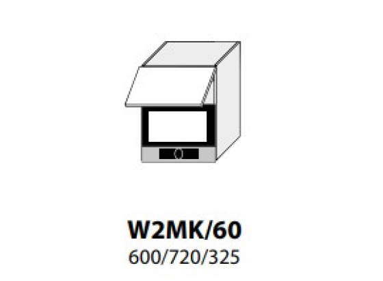 Horní skříňka kuchyně Platinium W2MK/60 vestavba 