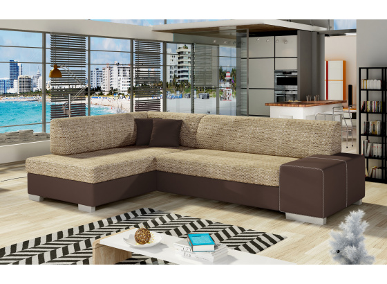 Sedací souprava Fabio Berlin 03/ eko kůže Soft 66 Levá