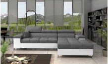 Sedací souprava Ricardo Sawana 05/ eko kůže  Soft 17 Pravá