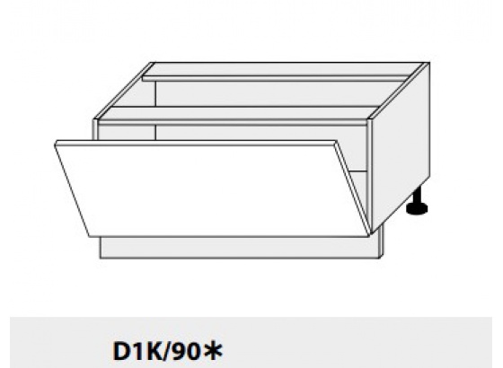 Dolní skříňka PLATINIUM D1K/90 lava