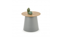 Konferenční stolek AZZURA-S šedý/přírodní