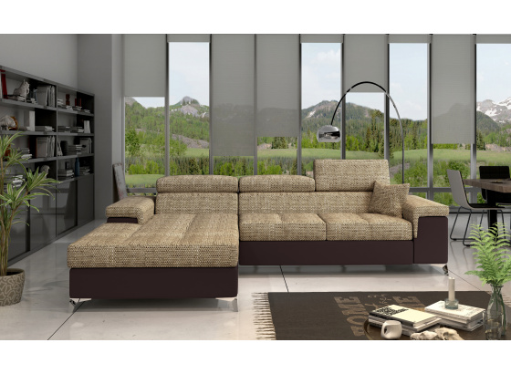 Sedací souprava Ricardo Berlin 03/ eko kůže Soft 66 Levá