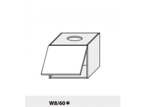 Horní skříňka PLATINIUM W8/60 grey