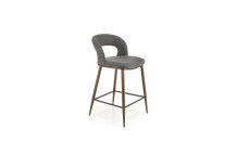Barová židle H114 ořech/ šedá