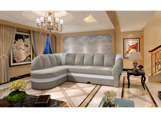 Sedací souprava Benano Berlin 01/ eko kůže Soft 17 Levá