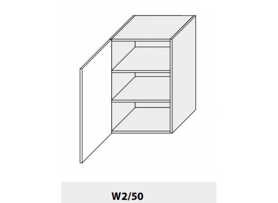 Horní skříňka PLATINIUM W2/50 grey