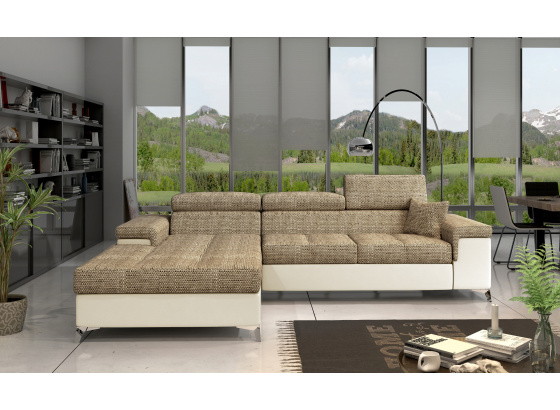 Sedací souprava Ricardo Berlin 03/ eko kůže Soft 33 Levá