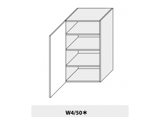 Horní skříňka PLATINIUM W4/50 lava
