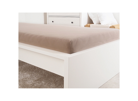 Prostěradlo jersey IDEAL 180x200 ořechové
