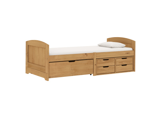 Jednolůžko se zásuvkami 8816V MARY vosk