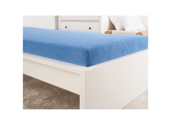 Prostěradlo jersey IDEAL 180x200 světle modré