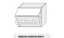 Horní skříňka kuchyně Quantum W8BS 90 AV WKF bílá