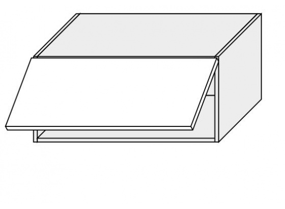 Horní skříňka PLATINIUM W4B/80 HK aventos grey