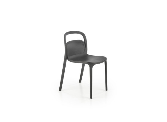 Jídelní židle K490 černá plast