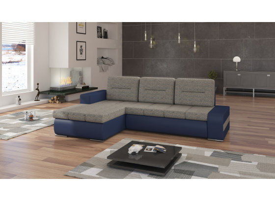 Sedací souprava Ottavio Berlin 01/ eko kůže Soft 09 Levá