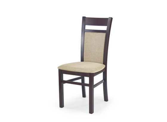 Jídelní židle GERARD 2 ořech tmavý/Torent beige