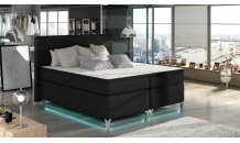 Postel boxspring AMADEO+LED 180x200 Sawana 14