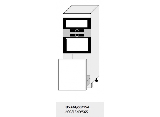 Dolní skříňka kuchyně Quantum D5AM 60 154 vestavba/grey