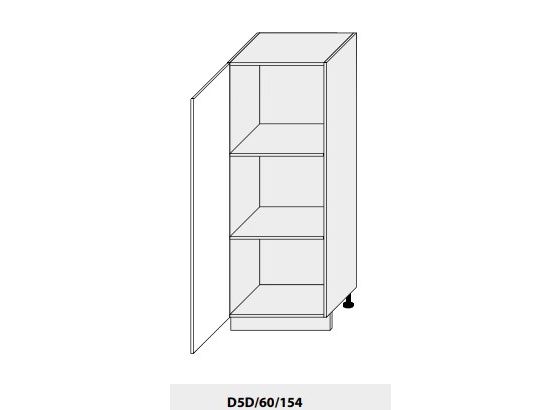 Dolní skříňka PLATINIUM D5D/60/154 bílá