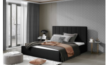 Postel Audrey 180x200 eko kůže  Soft 11 bez matrace s úl. prostorem
