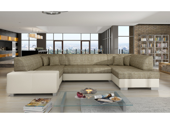 Sedací souprava Havana Berlin 03/ eko kůže Soft 33 Pravá