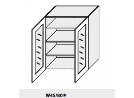 Horní skříňka EMPORIUM W4S/80 grey
