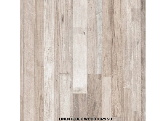 Pracovní deska LINEN BLOCK WOOD 1 bm