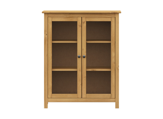 Vitrína 2 dveře TORINO vosk