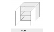 Horní skříňka kuchyně Quantum W3 80 bílá 