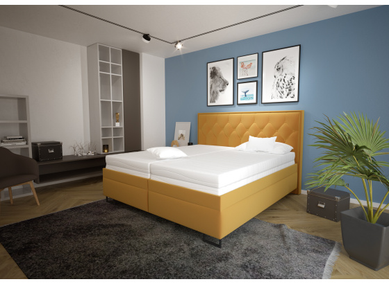 Postel TOKIO 180x200 s matrací Ivana Plus