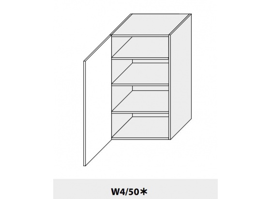 Horní skříňka PLATINIUM W4/50 grey