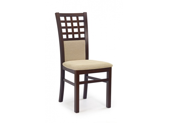 Jídelní židle GERARD3 ořech tmavý/Torent beige