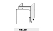 Dolní skříňka kuchyně PLATINIUM D1ZM/60 bílá