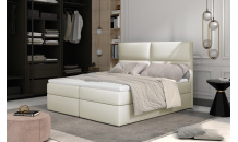 Postel boxspring Amber 140x200 eko kůže Soft 33  