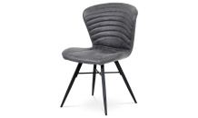 Jídelní židle HC-442 GREY3 šedá/ černá
